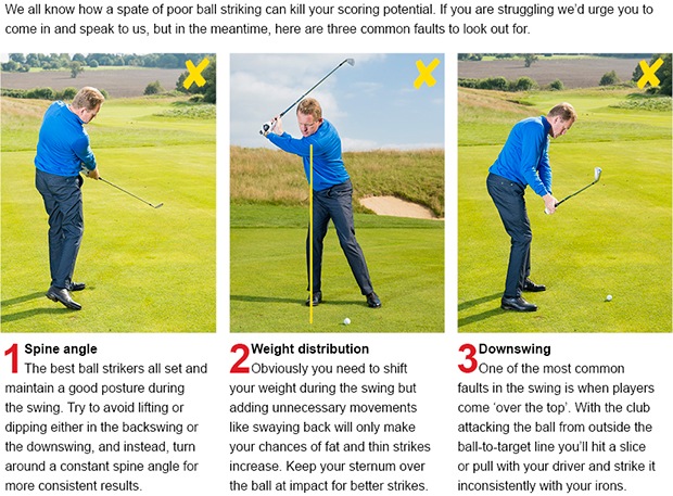 Take these ball striking tips to the range