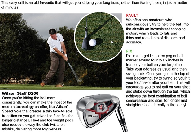 We can help you to master your iron play