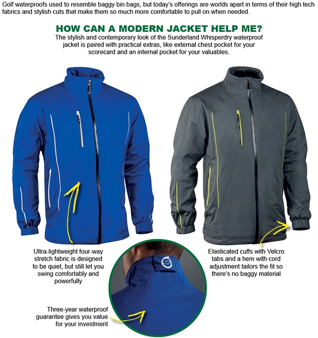 High quality outerwear a must for winter golf