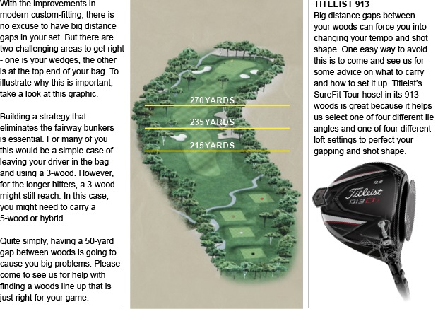 Strengthen your woods line-up by filling the gaps