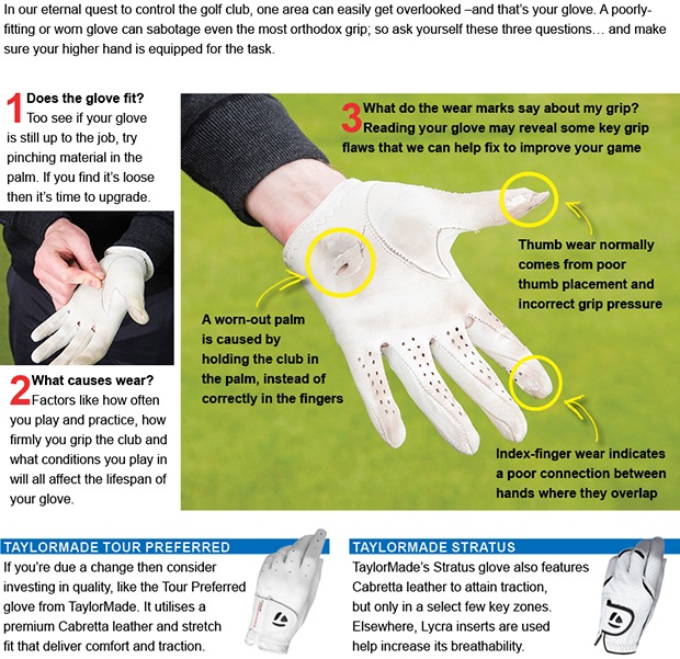 Golf glove tips