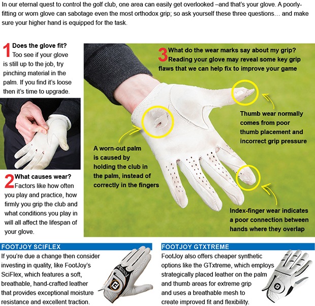 Golf glove tips