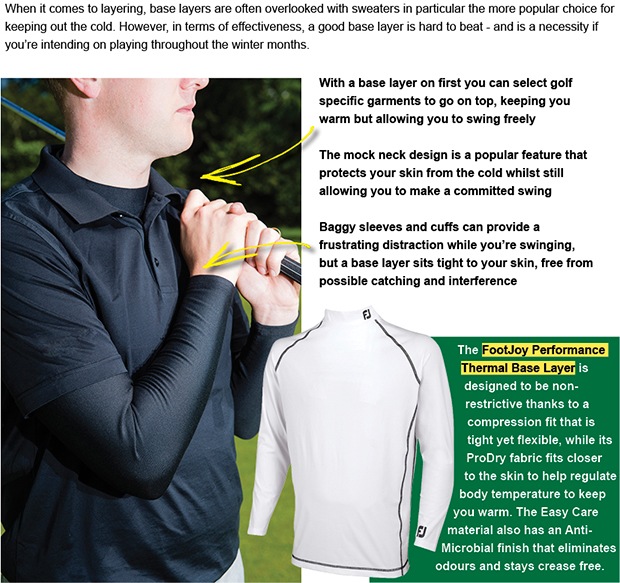 The base layer: a golfer's best friend