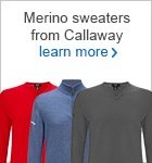 Callaway merino wool sweaters 