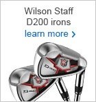 Wilson Staff D200 irons 