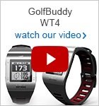 GolfBuddy WT4 GPS watch 
