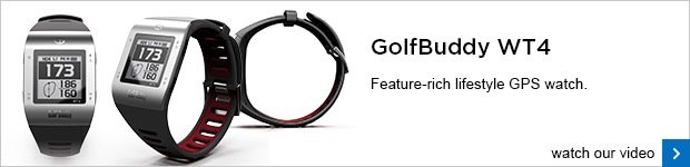 GolfBuddy WT4 GPS watch 