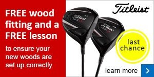 Free fitting and lesson with Titleist 913 woods