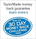 30 day money back guarantee with TaylorMade 