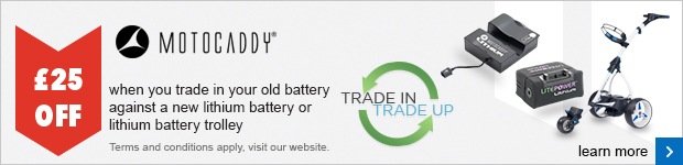 Motocaddy battery trade in