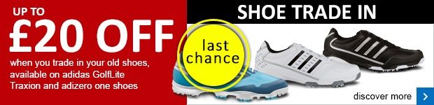 Trade in your old shoes and get up to £20 off a new pair of adidas shoes