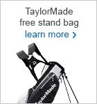 Free TaylorMade stand bag with SpeedBlade irons 