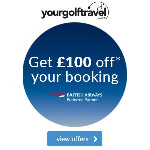 Your Golf Travel | Get £100 Off* Your Booking 