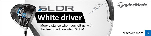 TaylorMade SLDR white driver