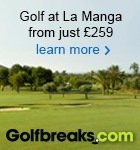 Discover golf at La Manga from just £259
