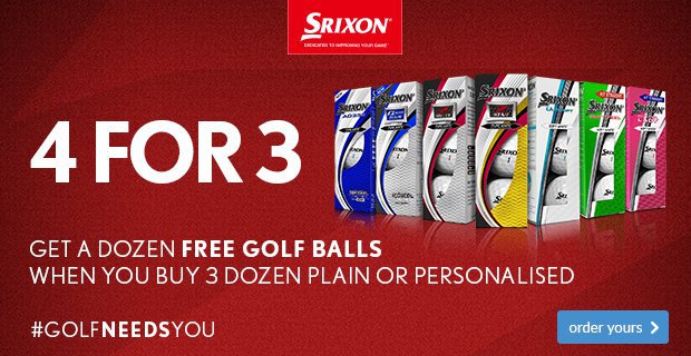 Srixon 4 For 3 From £22.99