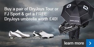 FootJoy Free DryJoys umbrella worth £40 