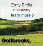 Golfbreaks Early Birdie giveaway