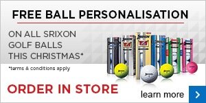 Srixon FREE ball personalisation this Christmas