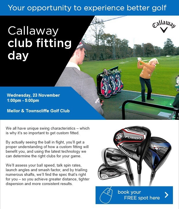 Book a slot at our upcoming Callaway Demo Day