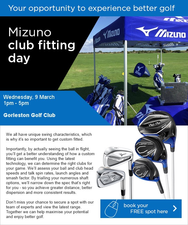 Don't miss our Mizuno Fitting Day!