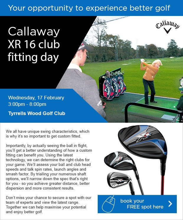 Your invitation to our Callaway Fitting Day