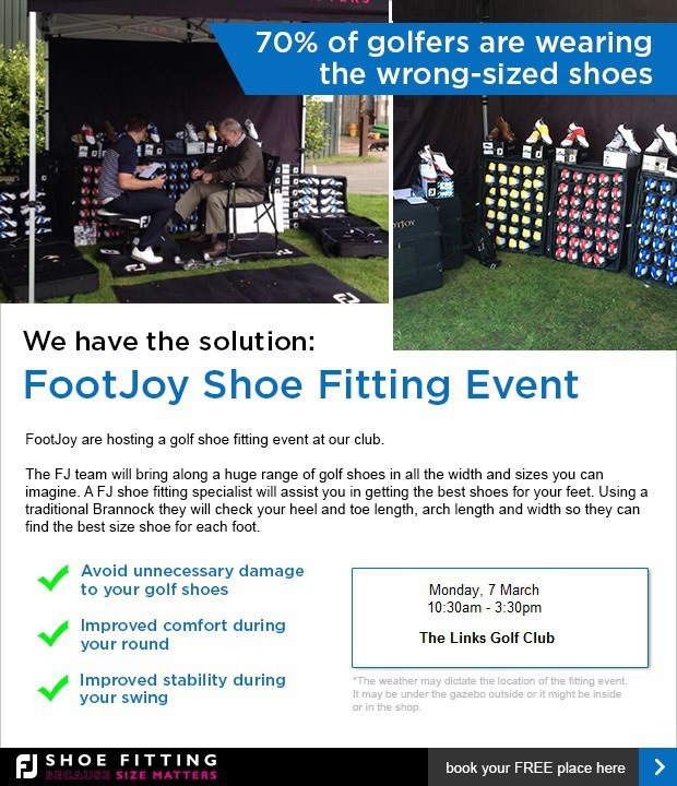 FootJoy Fitting Day at The Links GC..