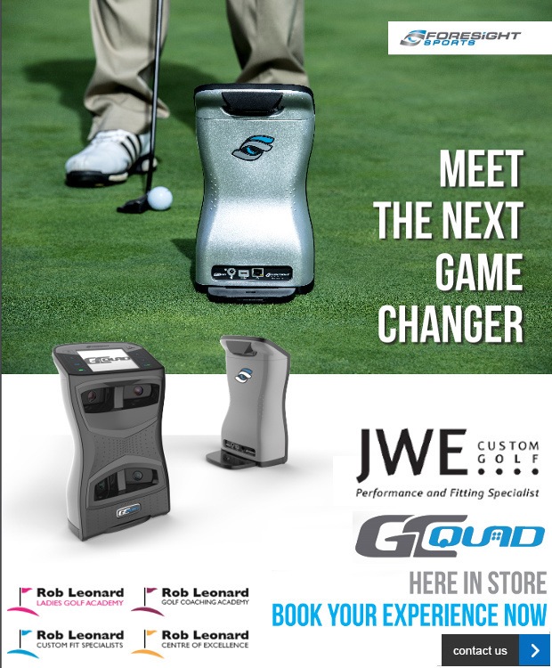 Book a Lesson or Custom Fitting on our NEW GCQuad Launch Monitor!