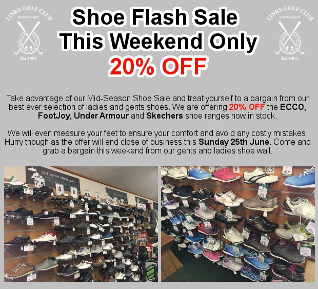 Shoe flash sale - 20% OFF - This weekend only