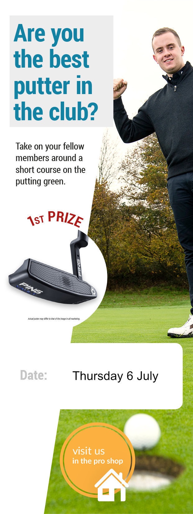 Prove you're the best and win a PING putter!