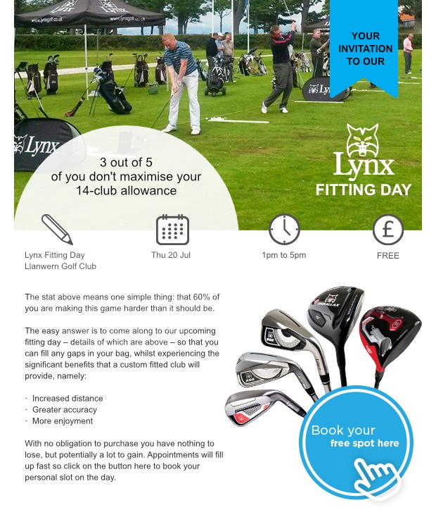 Lynx Fitting Day on 20th July - Don't Miss Out!