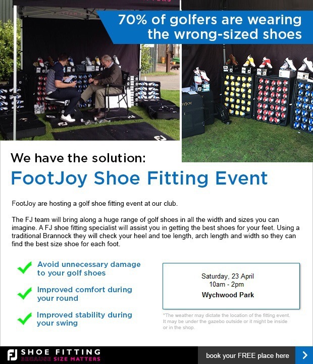 Don't miss our FootJoy Fitting Event!