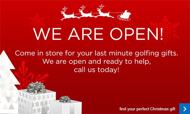Get your last minute golfing gifts at Cuddington!