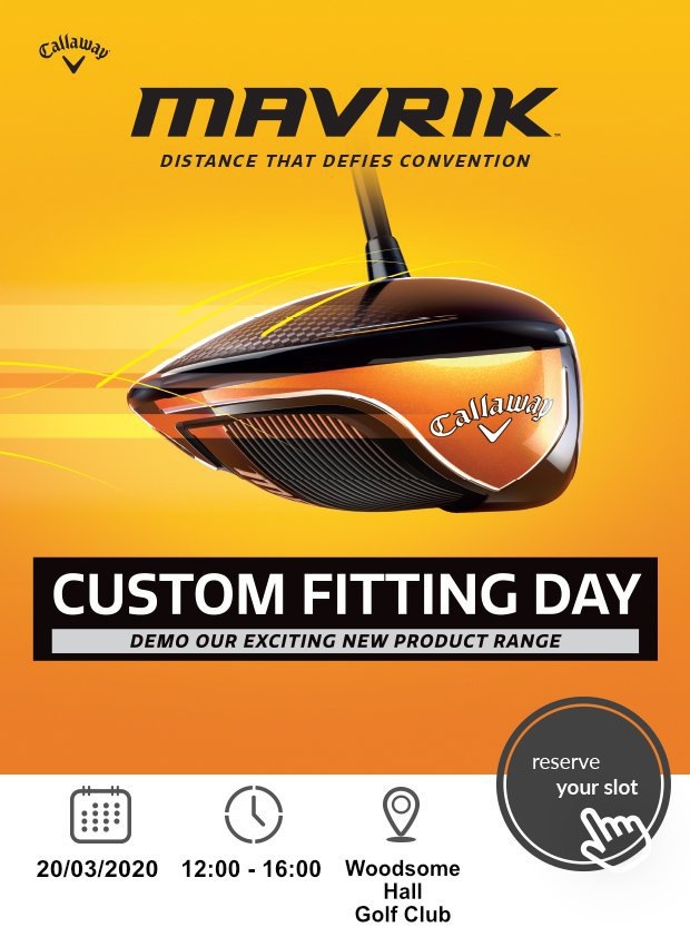 Don't Miss Out - Callaway Fitting Day