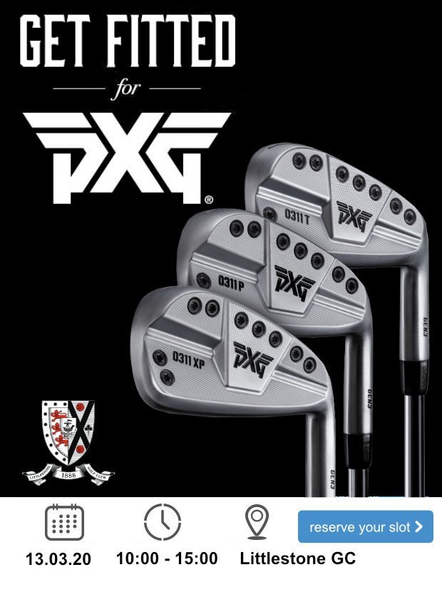 Don't miss our PXG Fitting Day…