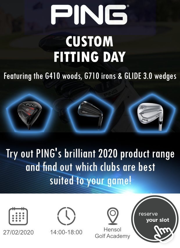 PING Fitting Day - Book Your Slot