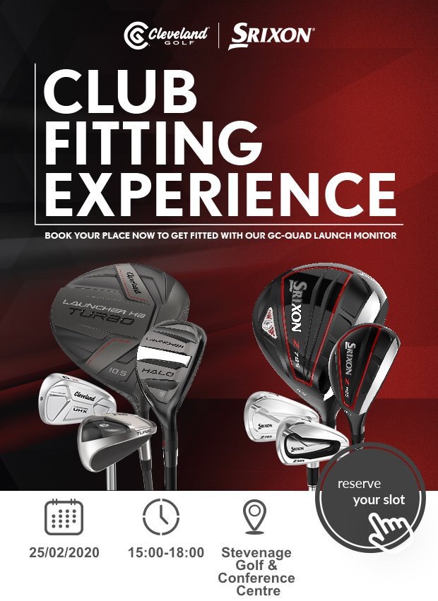 Don't Miss Out - Srixon Fitting Day