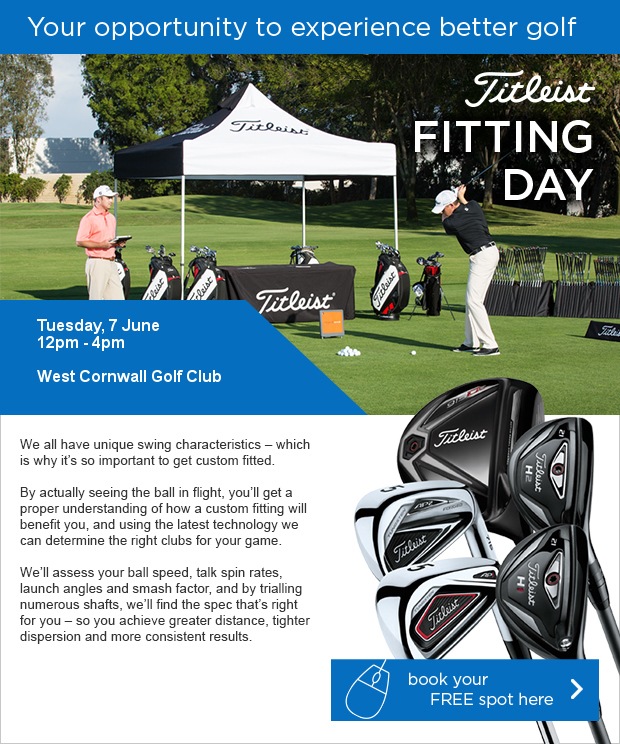 Don't miss our upcoming Titleist Trial Day
