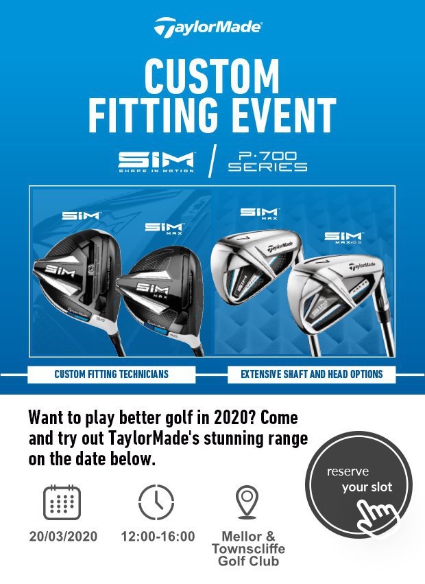 TaylorMade fitting day coming soon…
