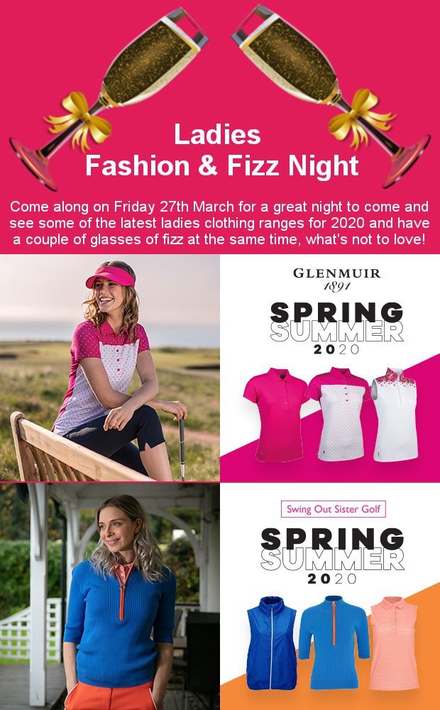 Ladies Fashion & Fizz Night | Friday 27th March