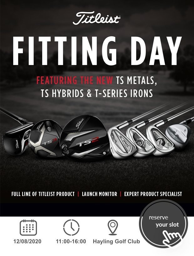 Titleist fitting day - coming soon…