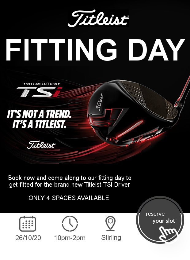 Book Now | Titleist TSi Fitting Day