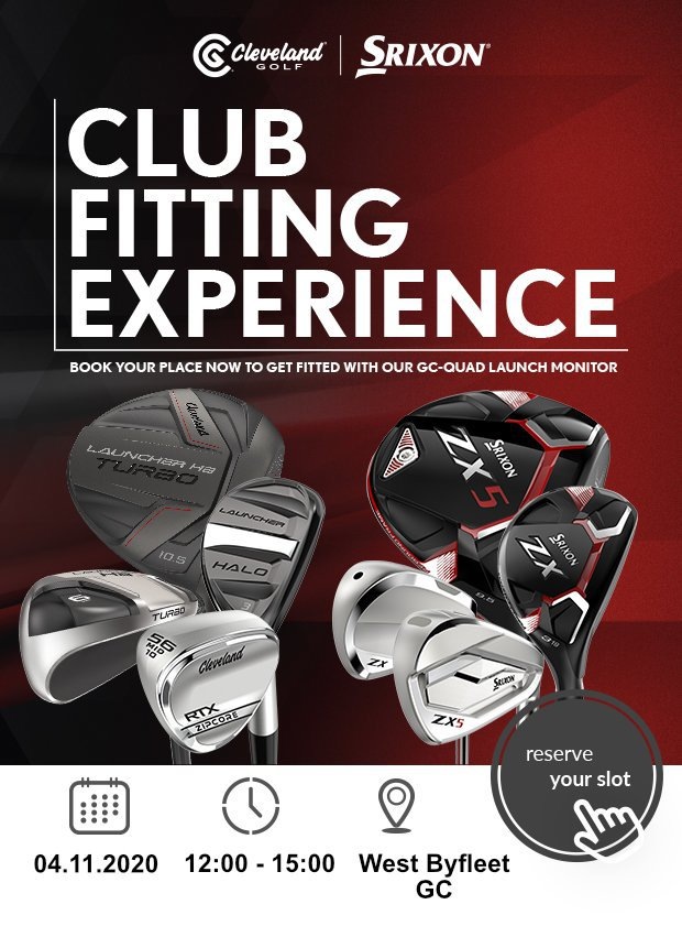 Don't miss our Srixon/Cleveland Fitting Day…