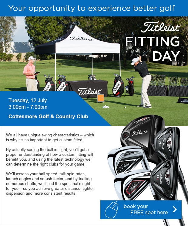 Your personal invitation to our Titleist event