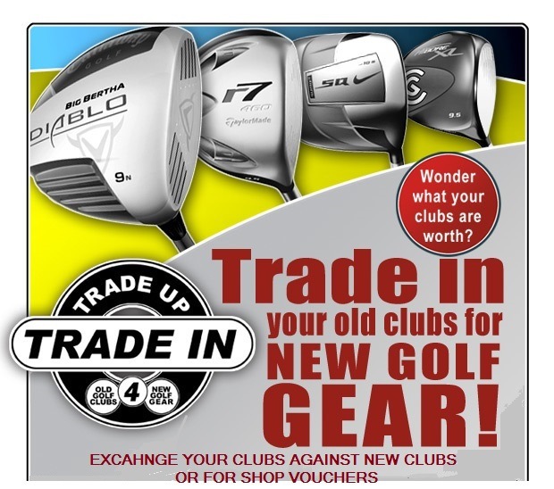 We want your old clubs!