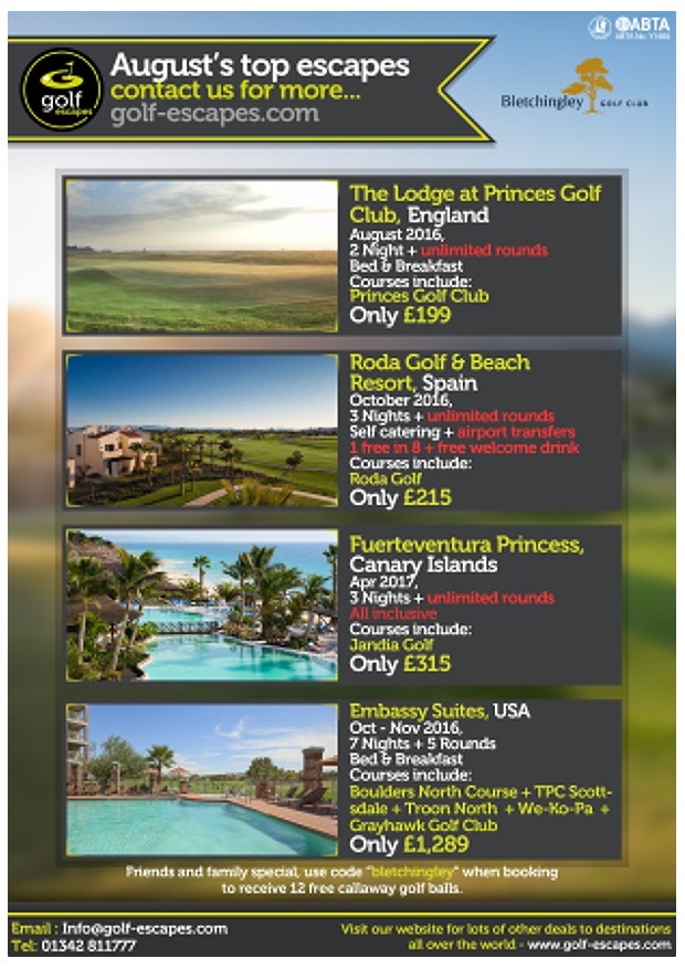 Exclusive travel deals from Bletchingley
