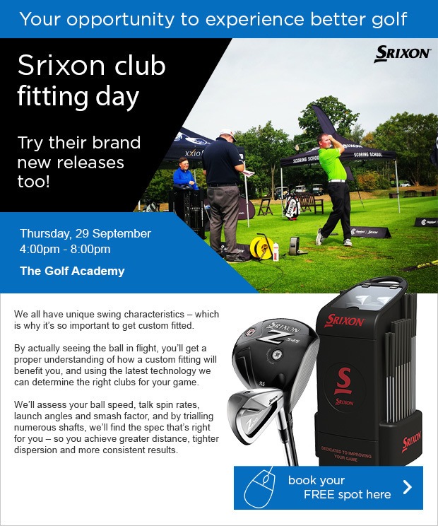 Your invitation to our Srixon event