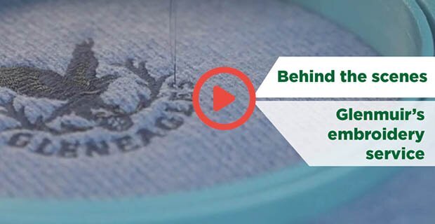 Behind the scenes | Glenmuir's embroidery