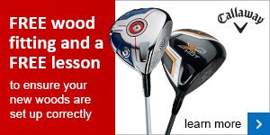 Free fitting and lesson on selected Callaway woods