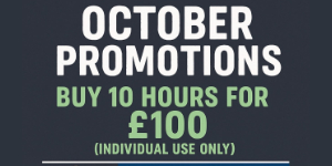 10 hour simulator hire for £100!